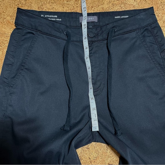 DL1961 Black Gwen Jogger Pants Sz 23 - Picture 14 of 15